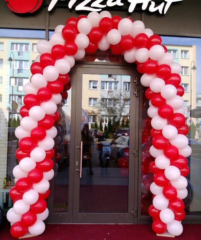 luk z balonów oferta dla firm ŁUK BALONOWY - WIELKIE OTWARCIE