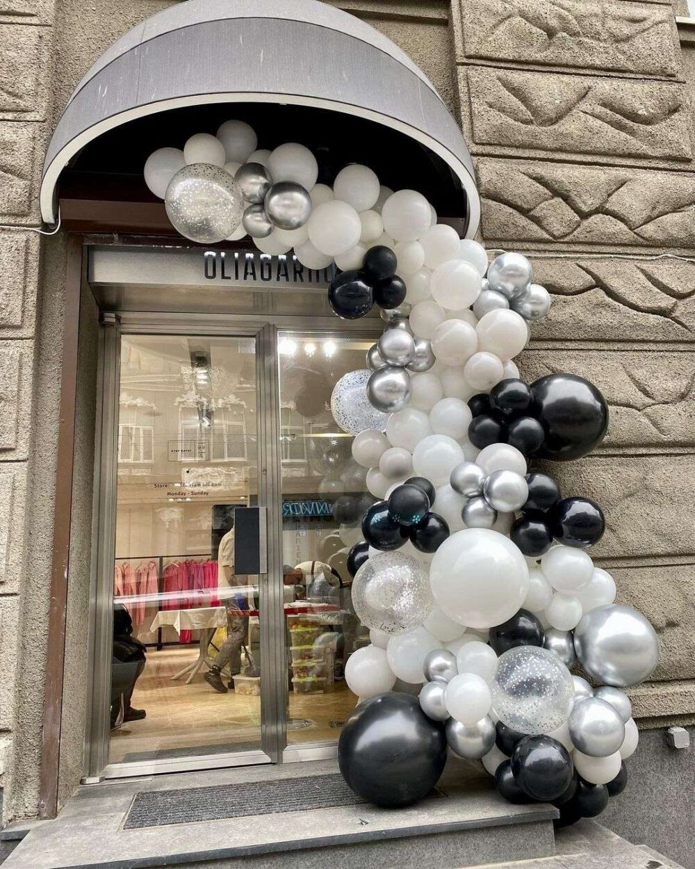 Organiczna Girlanda Balonowa na Otwarcia i Wydarzenia Firmowe