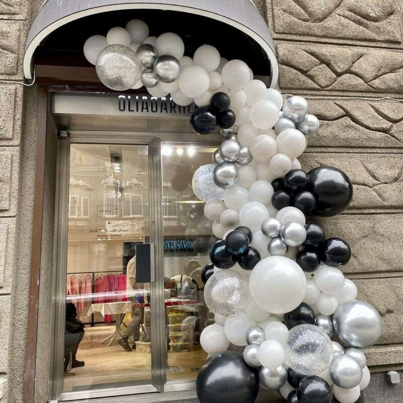 Organiczna Girlanda Balonowa na Otwarcia i Wydarzenia Firmowe