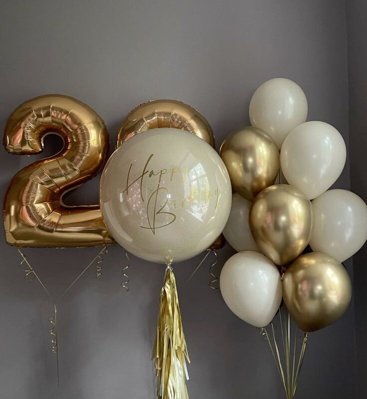Balony na urodziny Stylowa kobieta