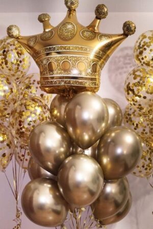 Balon lateksowy SHINE z helem
