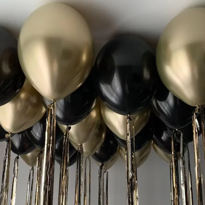 Balony pod sufit z włosem angielskim