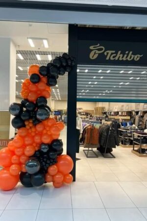 girlanda z balonów organiczna