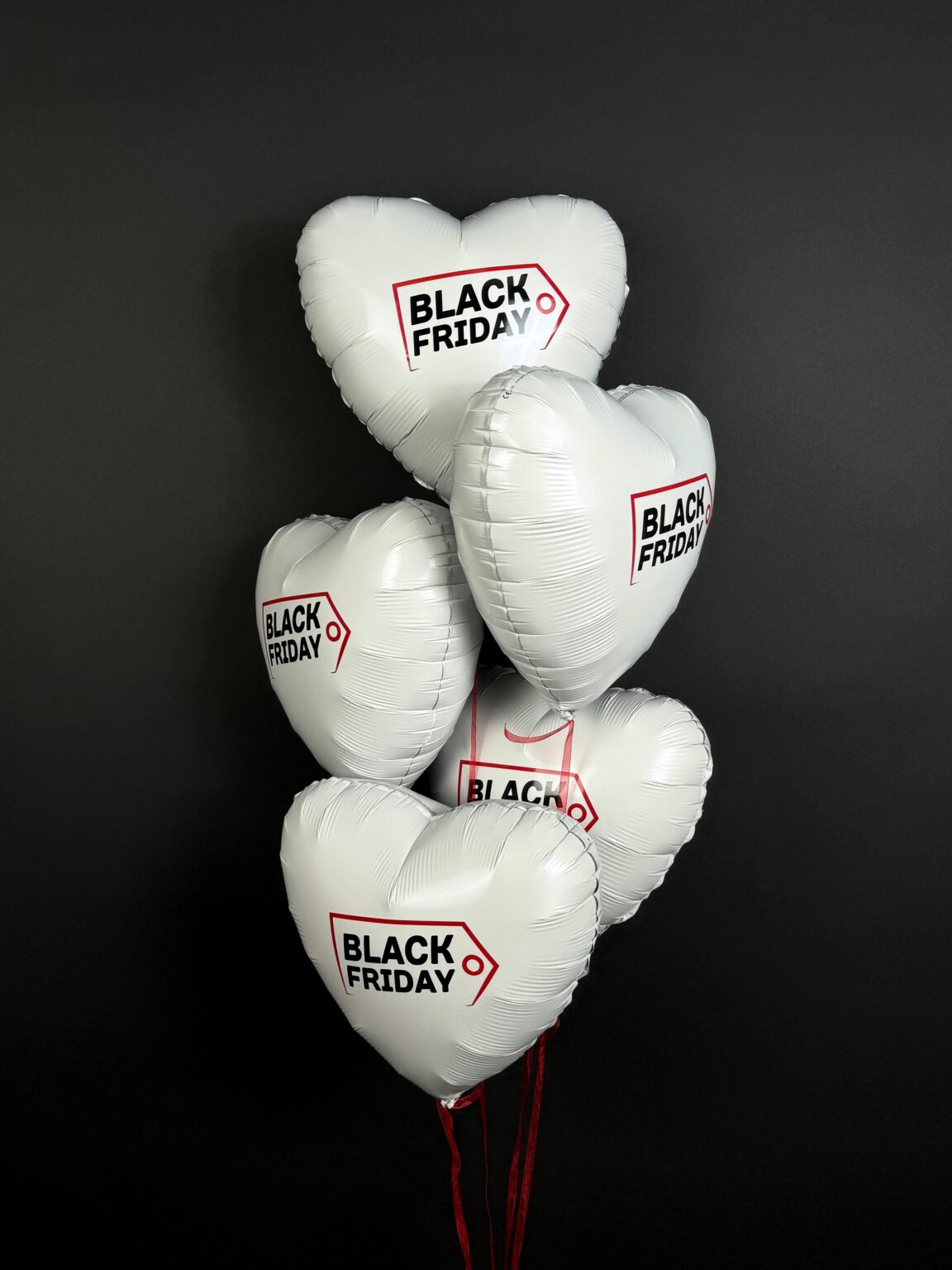Balony z helem black friday