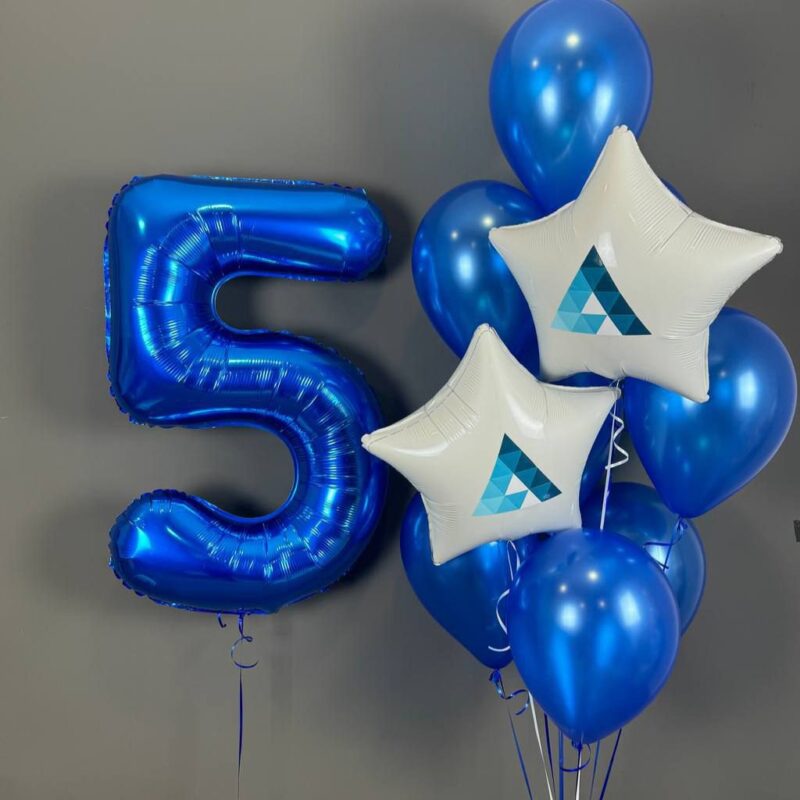 balony na urodziny firmy- balony z logo