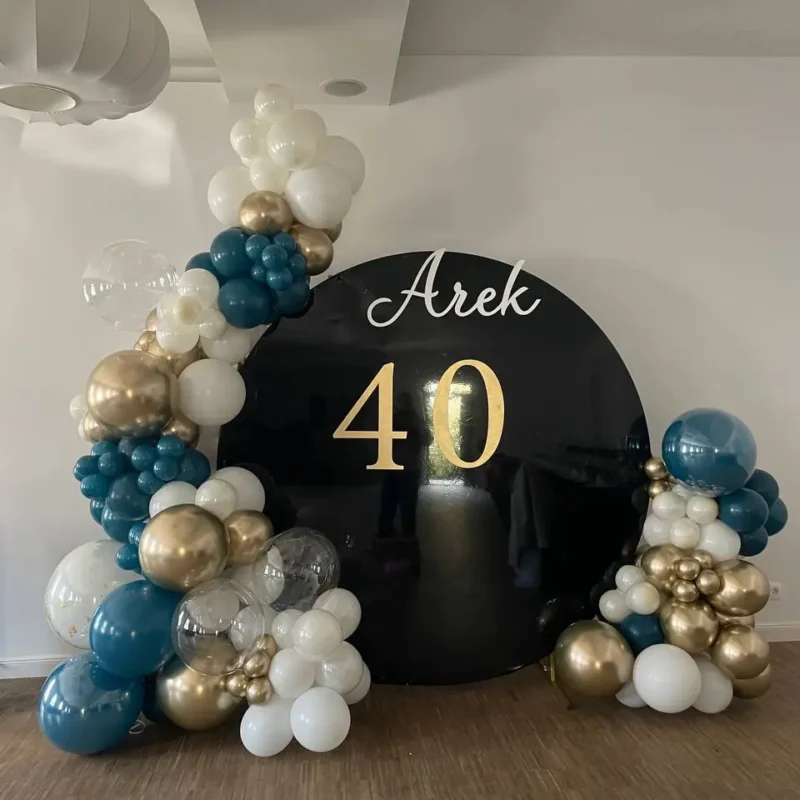 Egańska ścianka na 40 urodziny
